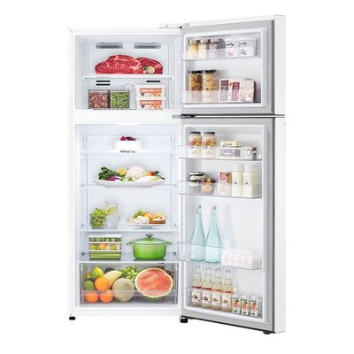 Geladeira 2 Portas 375 Litros LG Frost Free Inverter GN-B372PQW Branco / 220V