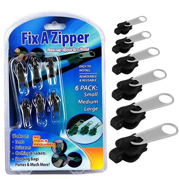 Kit de Reparação de Zíper Instantâneo de Alta Qualidade 6PCS/Set 3