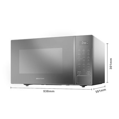 Micro-ondas Brastemp 32 Litros 18 Receitas Pré-Programadas BMS46AR Inox / 110V