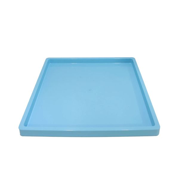 Bandeja Quadrada Produfest Azul Bebê 30cm