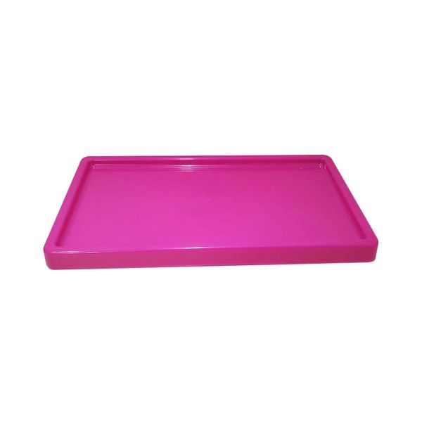 Bandeja Retangular Produfest Pink 30x25cm