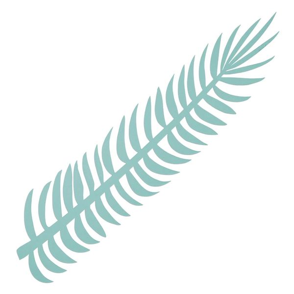 Folhagem Espinha de Peixe Verde Candy Color de Papel com 8 Unidades G Folhagem Espinha de Peixe Verde Candy Color de Papel com 8 Unidades G