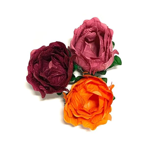 Forminha Clariju Maly Tricolor Bordô, Rosa Seco e Laranja com Sépala Verde com 24 Unidades Forminha Clariju Maly Tricolor Bordô, Rosa Seco e Laranja com Sépala Verde com 24 Unidades