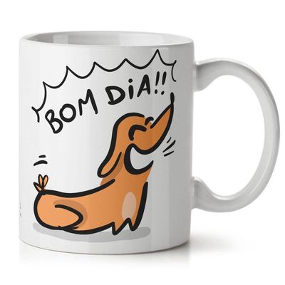 Caneca Usq Cães E Gatos Bom Dia