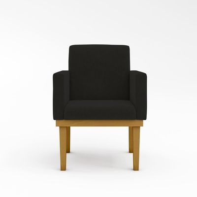 Kit 10 Poltronas Decorativa Reforçada Oferta - Balaqui Cor:preto Preto