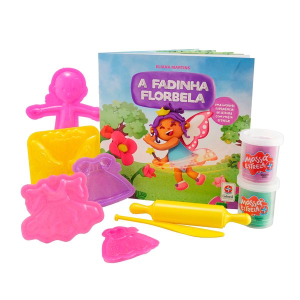 Super Massa Estrela Reino das Fadas com Livro