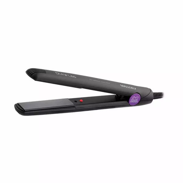 Chapinha Prancha Alisadora Mallory Divine Liss Cerâmica 210°C Preta - Bivolt Chapinha Prancha Alisadora Mallory Divine Liss Cerâmica 210°C Preta - Bivolt