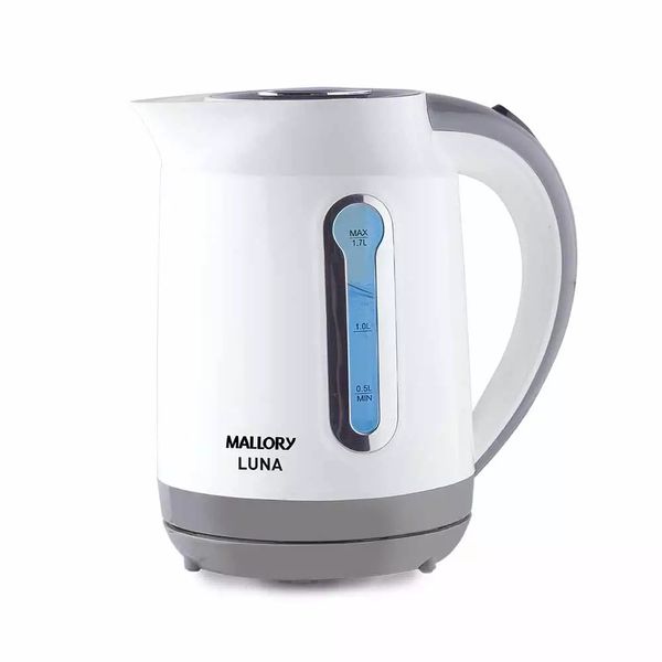 Chaleira Elétrica Mallory Luna Branca 1,7L - 127V Chaleira Elétrica Mallory Luna Branca 1,7L - 127V