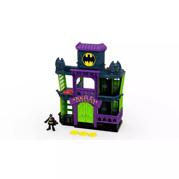 Boneco Imaginext Dc Super Friends Batman Asilo Arkham
