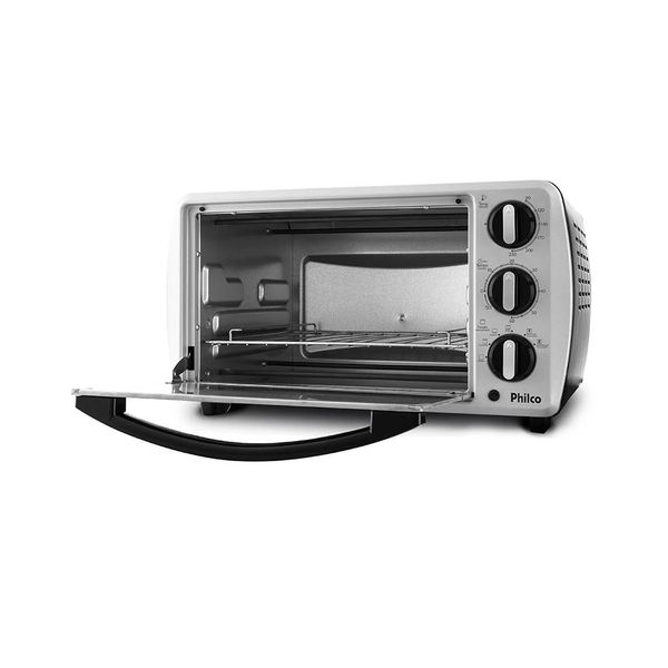 Forno Elétrico Philco PFE25S Timer 5 Funções Prata 25 Litros - 220V Forno Elétrico Philco PFE25S Timer 5 Funções Prata 25 Litros - 220V