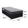 Cama Box Baú Solteiro Suede + Colchão De Espuma D33 - Sereneprime - 88cm Preto