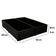 Cama Box Baú King Bipartido Sintético Sereneprime Preto 192x203x44