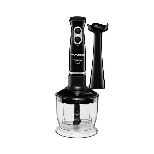 Mixer Mondial 2 em 1 Turbo Max M-13 Preto - 220V