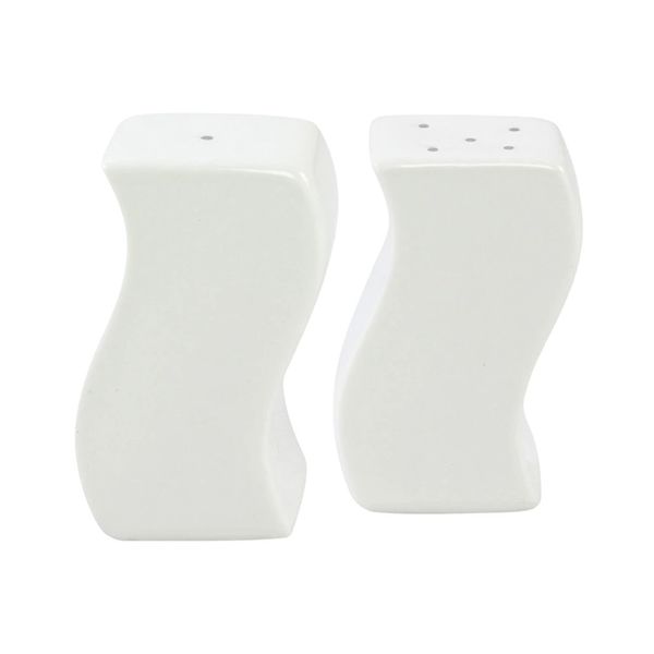 Kit Saleiro Pimenteiro de Porcelana Haüskraft com 2 Peças Kit Saleiro Pimenteiro de Porcelana Haüskraft com 2 Peças