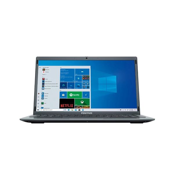 Notebook Positivo Motion Q4128C-S Intel Atom 4GB 128GB Tela 14.1