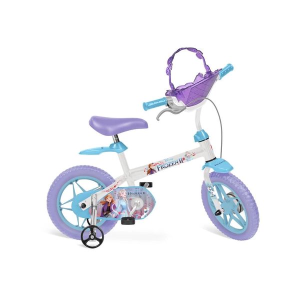 Bicicleta Bandeirante Aro 12 Frozen II Bicicleta Bandeirante Aro 12 Frozen II