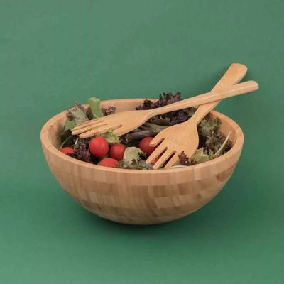 Pegador de Saladas Oikos Mãozinha de Bambu
