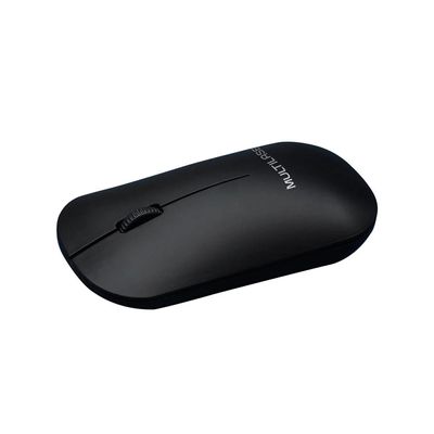 Mouse sem Fio Multilaser 2.4 Ghz 1200 Dpi Conexão Usb Power Save Box Preto Modelo MO307