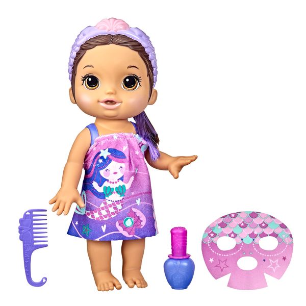 Boneca Baby Alive Glam Spa Baby Morena