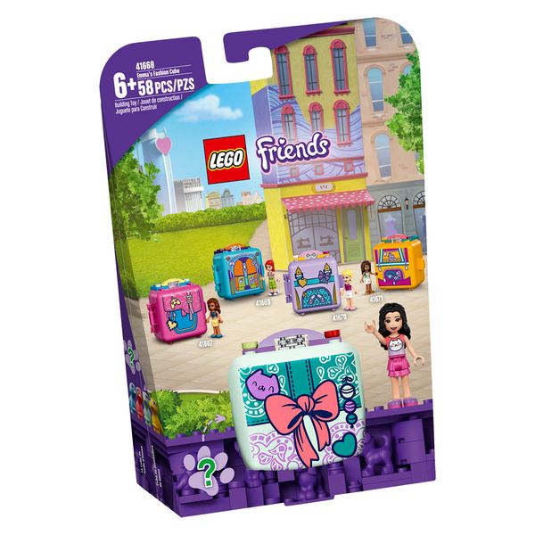 Friends Lego Cubo Ateliê de Moda da Emma