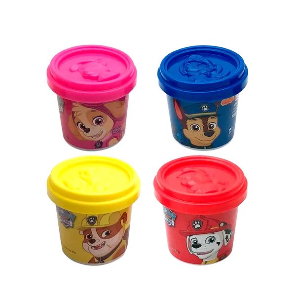 Kit Massa Patrulha Canina Sunny com 4 Cores