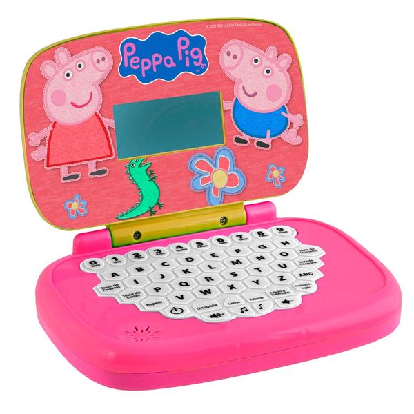 Laptop Candide Peppa Pig Bilíngue Laptop Candide Peppa Pig Bilíngue