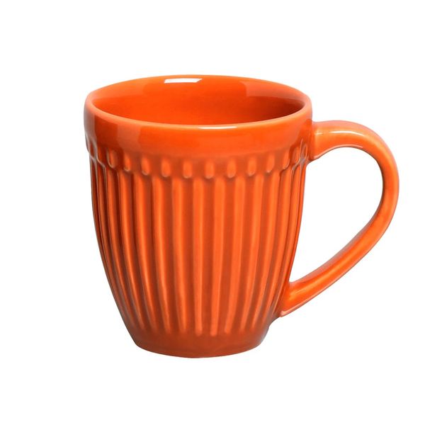 Caneca em Cerâmica Porto Brasil Roma Cantaloupe 343ml Caneca em Cerâmica Porto Brasil Roma Cantaloupe 343ml