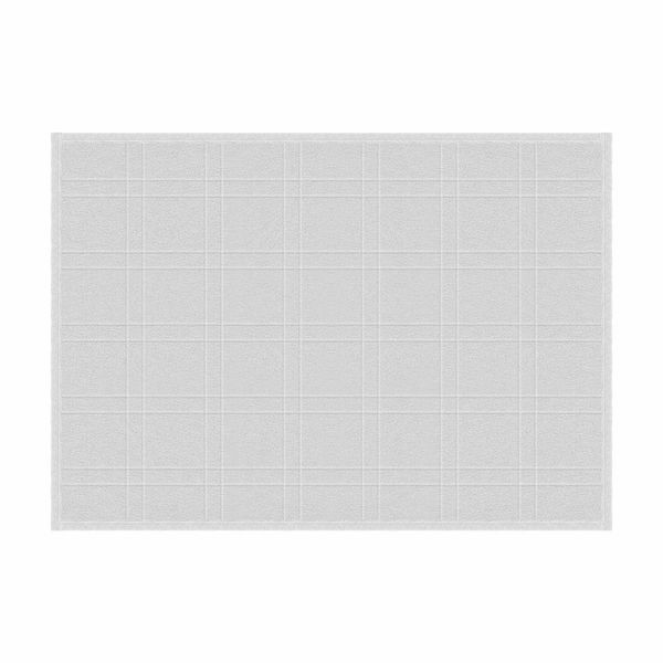 Toalha de Piso Santista Square Antiderrapante Algodão 50x80cm Branco