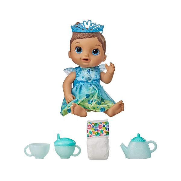 Boneca Baby Alive Bebe Chá de Princesa Morena