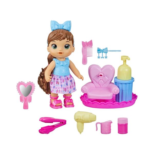 Boneca Baby Alive Sudsy Styling Morena