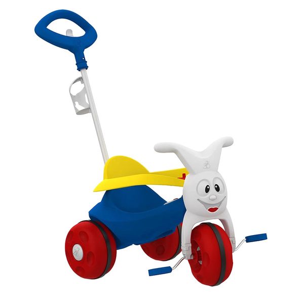 Triciclo Infantil Passeio e Pedal Bandeirante Europa Azul Triciclo Infantil Passeio e Pedal Bandeirante Europa Azul