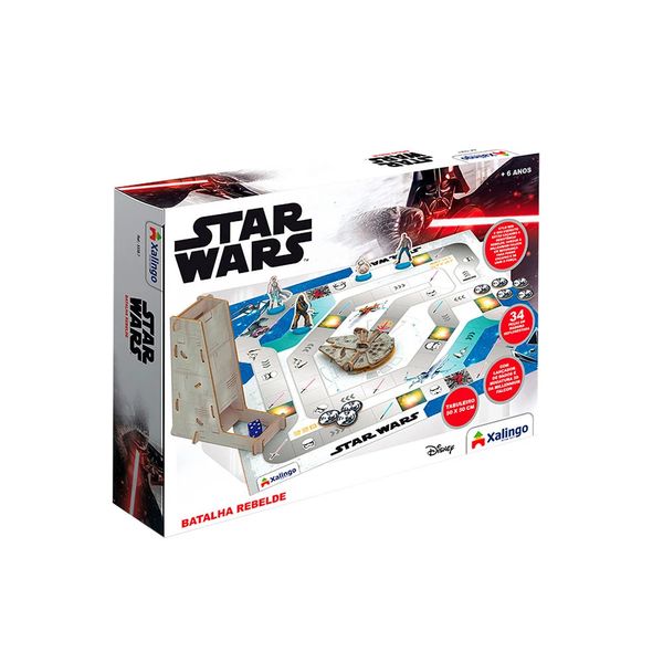 Jogo Xalingo Star Wars Batalha Rebelde Jogo Xalingo Star Wars Batalha Rebelde