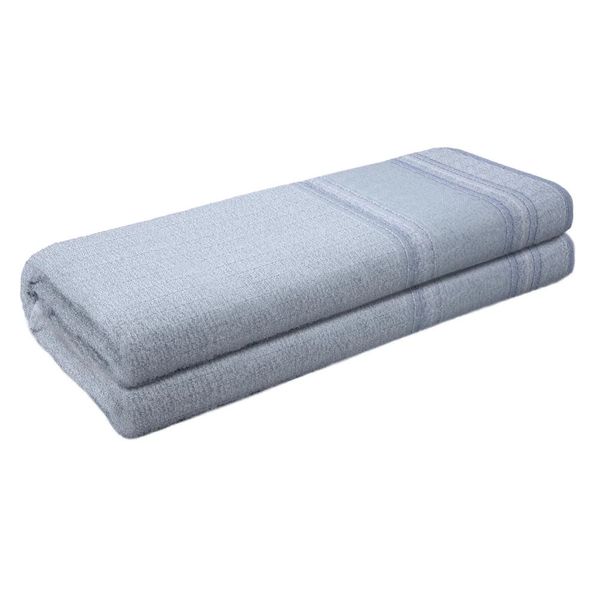Toalha de Banho Atlântica Atelier 100% Algodão 140x70cm Azul Veleiro
