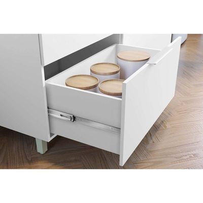 Cozinha Completa Marquesa 6 Peças 3 Aéreos 2 Balcões 1 Paneleiro C6p86 Nature Verde