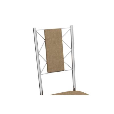 Conjunto Mesa De Cozinha Volga Com Tampo De Vidro 90cm E 4 Cadeiras Lisboa Cromada Courano Branco Kappesberg