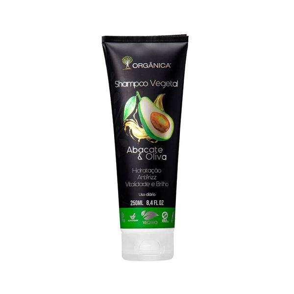 Shampoo Vegetal Orgânica Abacate Shampoo Vegetal Orgânica Abacate