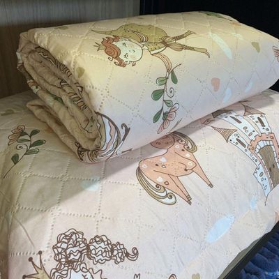 Kit Cobre Leito Infantil Com Porta Travesseiro Appel Princesa - Solteiro
