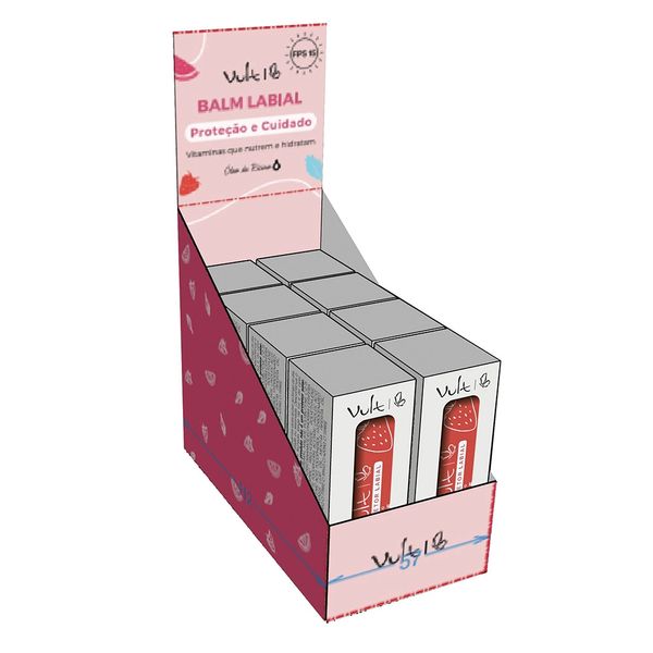 Balm Vult Protetor Labial Fps15 Melancia Balm Vult Protetor Labial Fps15 Melancia