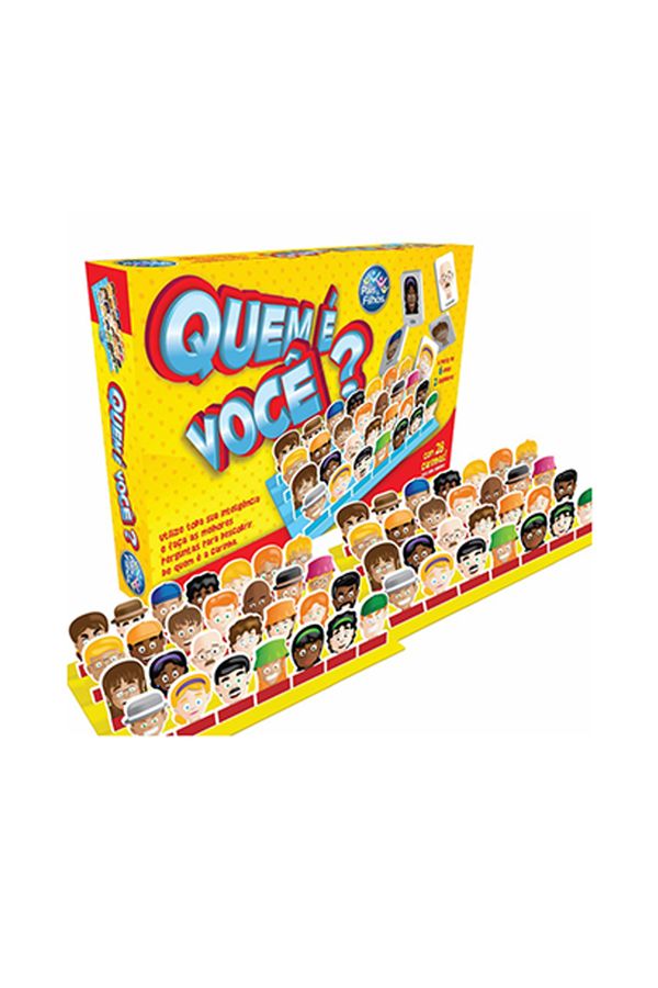 Jogo Quem é Você Pais e Filhos