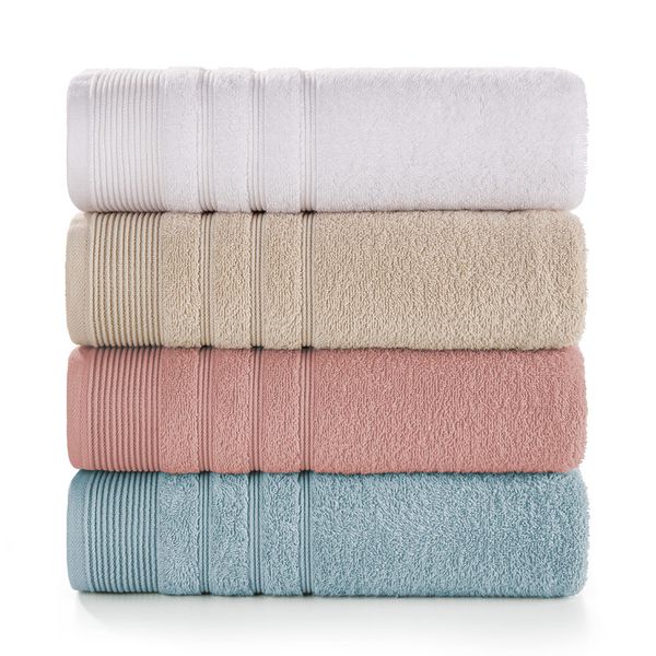 Toalha de Rosto Karsten Hanoi Algodão Branca Toalha de Rosto Karsten Hanoi Algodão Branca