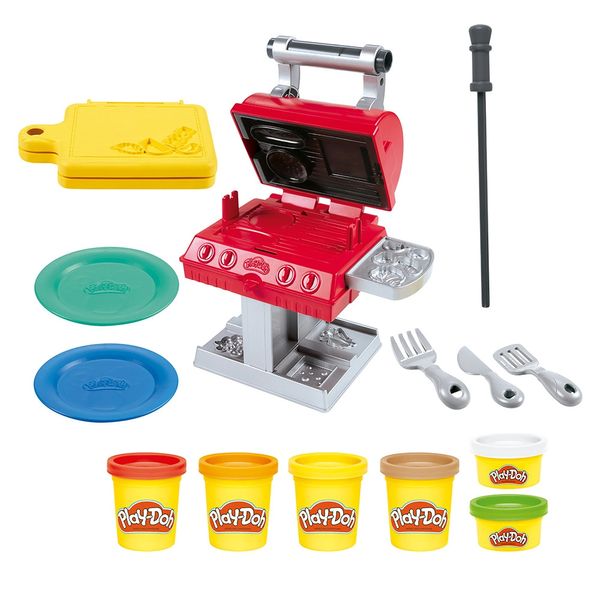 Massa de Modelar Playdoh Conjunto Dia de Churrasco