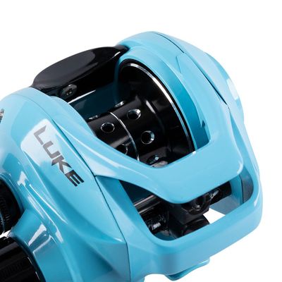 Carretilha para Pesca Maruri Luke Azul 5 Rolamentos - Esquerda