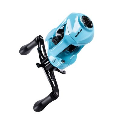 Carretilha para Pesca Maruri Luke Azul 5 Rolamentos - Esquerda