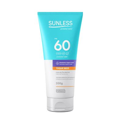 Protetor Solar Sunless FPS60 200g