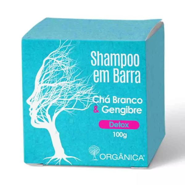 Shampoo em Barra Chá Branco e Gengibre 75g