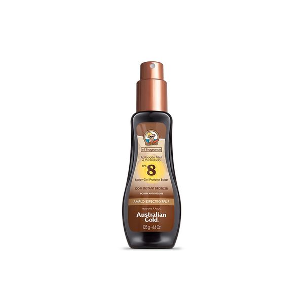 Protetor Solar Australian Gold Spray Gel Fps8 125ml