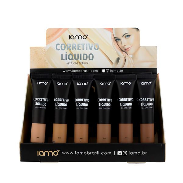 Corretivo Líquido Iamo Alta Cobertura - Item Sortido Corretivo Líquido Iamo Alta Cobertura - Item Sortido