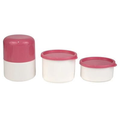 Kit Box Le Baby com Garrafa, Garfo, Colher e Marmita Butterfly com 6 Peças