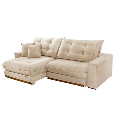Sofá Duque Dois Módulos De 90cm B25cm Meu Sofá Online A294 Linho Creme