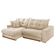 Sofá Duque Dois Módulos De 90cm B25cm Meu Sofá Online A294 Linho Creme